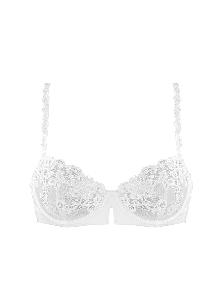 Soutien-gorge corbeille - Blanc