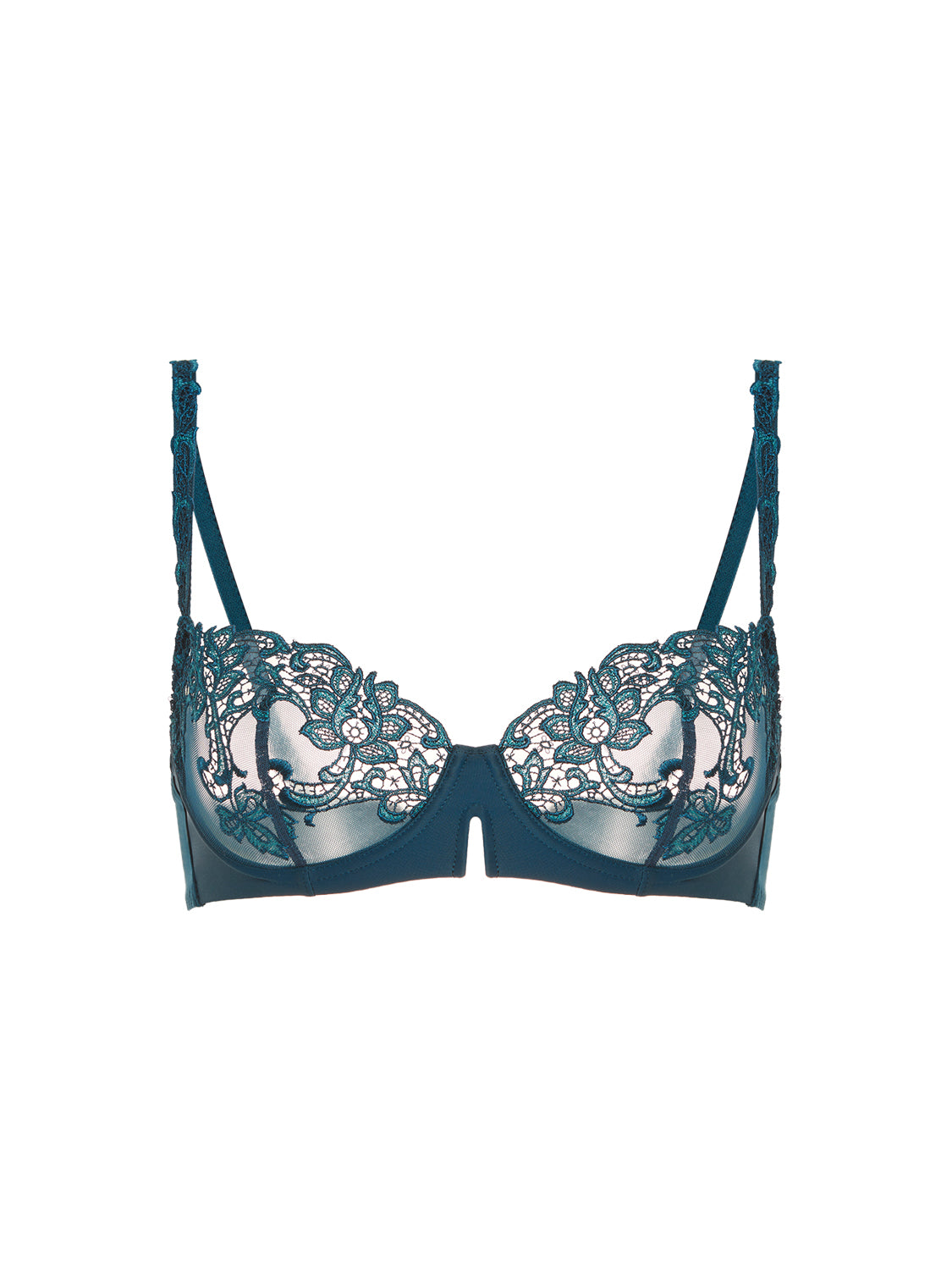 Soutien-gorge corbeille - Bleu Prestige