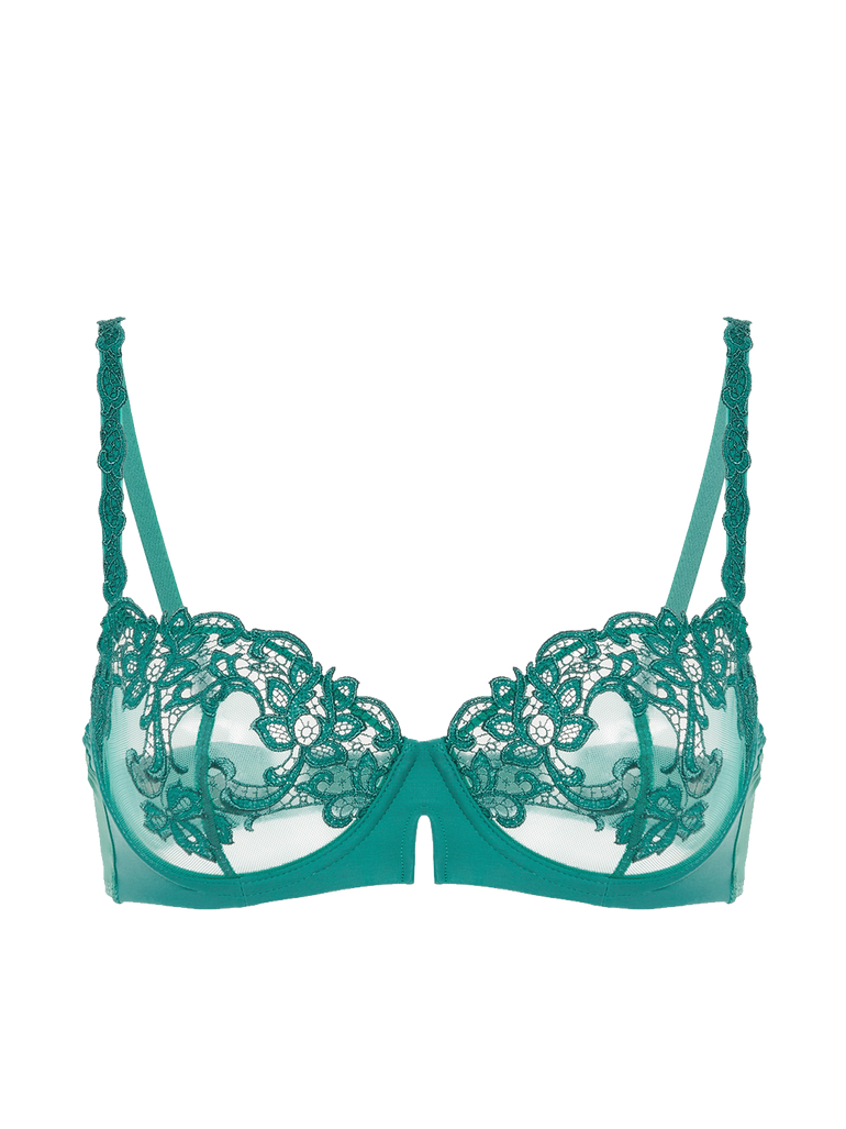 Soutien-gorge corbeille - Vert Garden