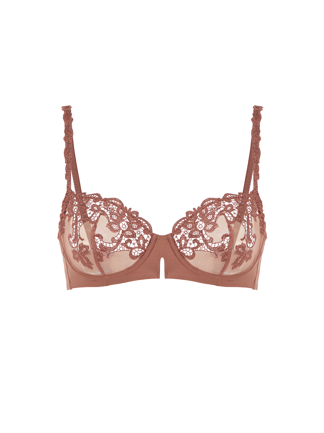 Soutien-gorge corbeille - Brun Tender