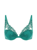 Soutien-gorge push-up décolleté plongeant - Vert Garden