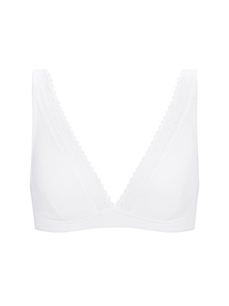 Soutien-gorge sans-armatures structuré - Blanc