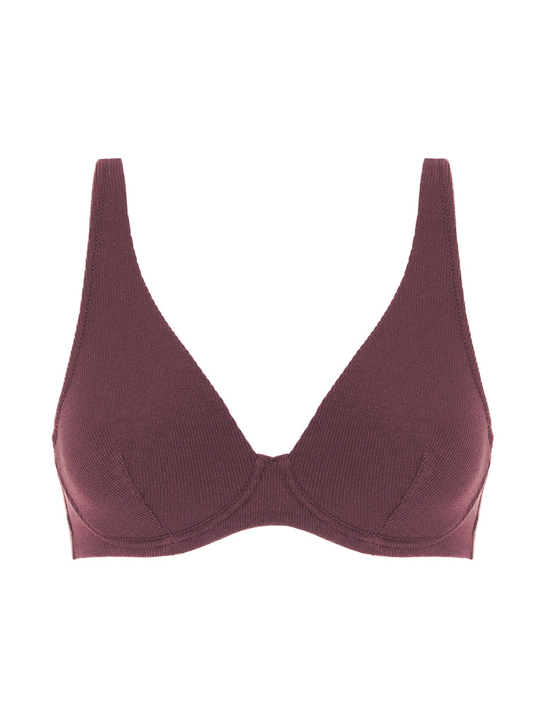 Soutien-gorge avec armatures décolleté plongeant - Byzantin