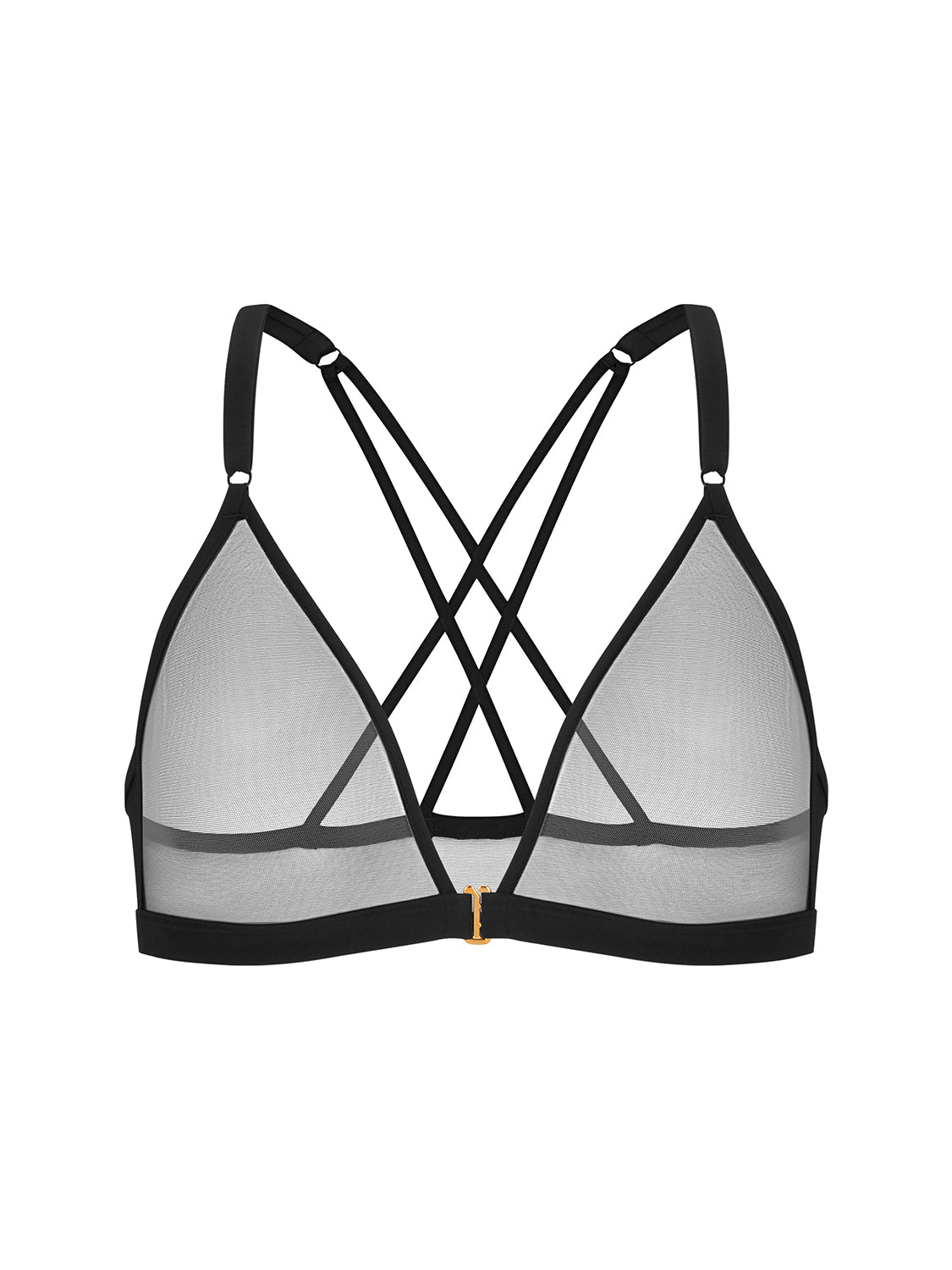 Soutien-gorge triangle sans-armatures - Noir