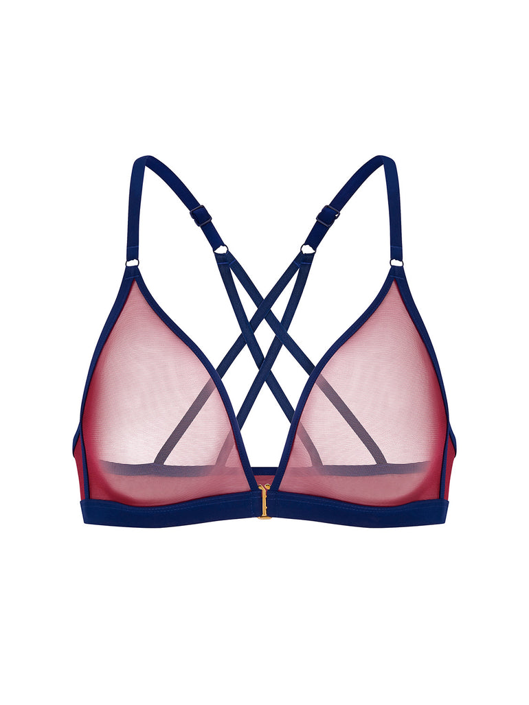 Soutien-gorge triangle sans-armatures - Rebel purple