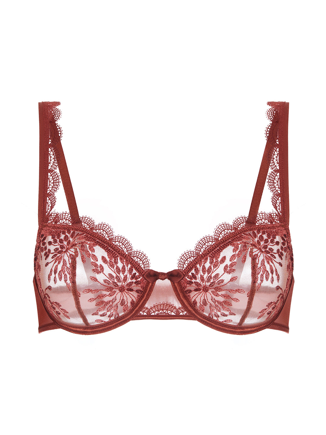 Soutien-gorge corbeille - Terre de Sienne