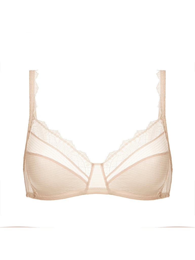 Soutien-gorge sans-armatures structuré - Rose sakura