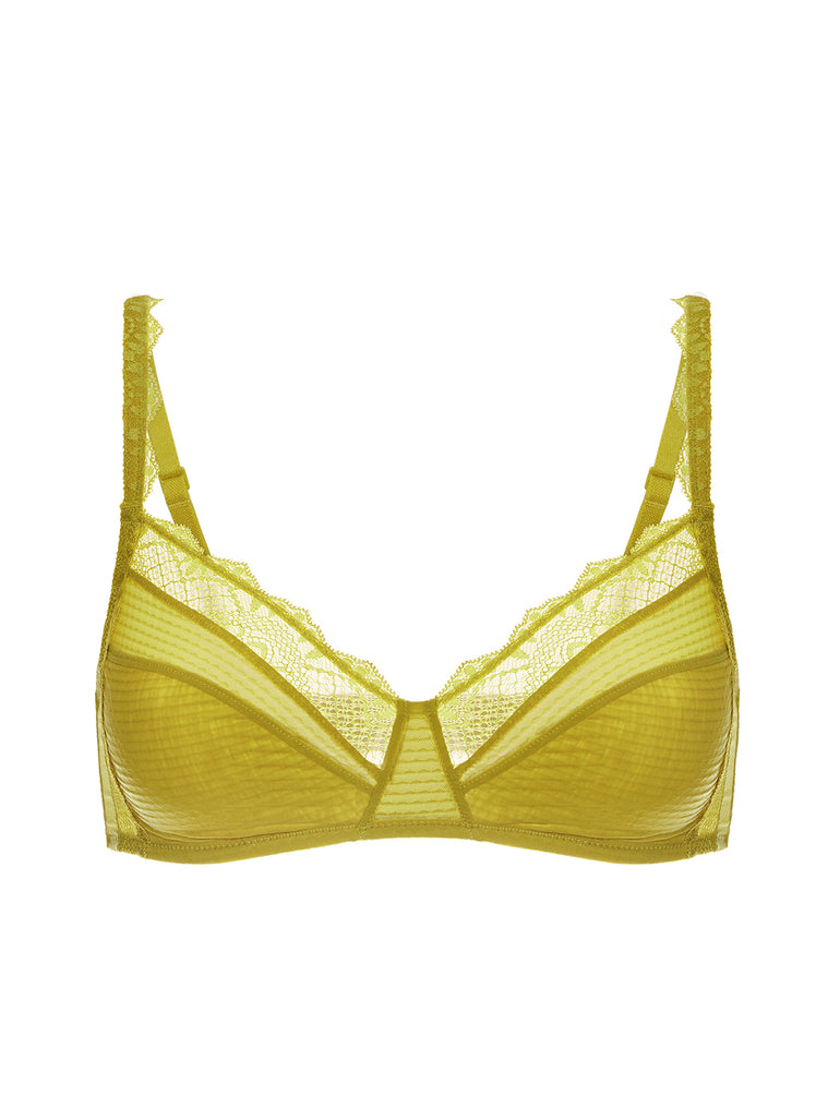 Soutien-gorge sans-armatures structuré - Matcha