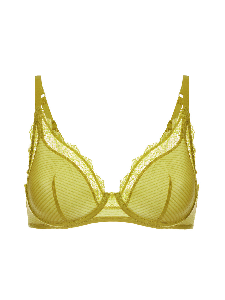 Soutien-gorge avec armatures décolleté - Matcha