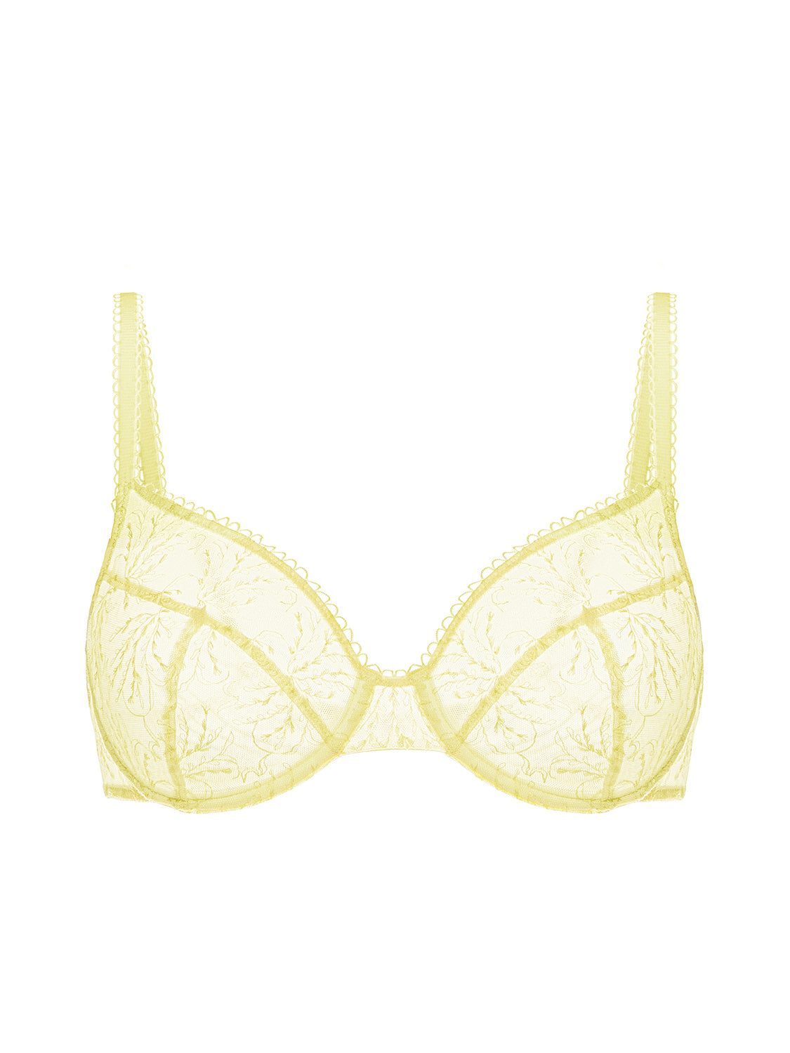 Soutien-gorge emboitant - Jaune Yuzu