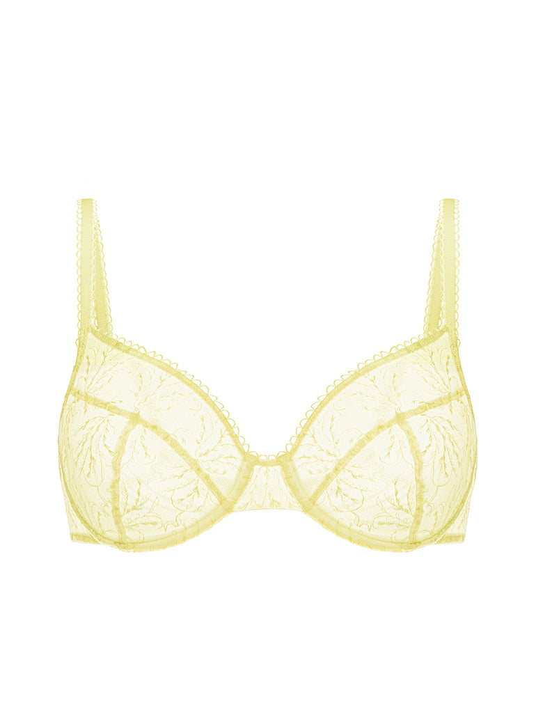 Soutien-gorge emboitant - Jaune Yuzu