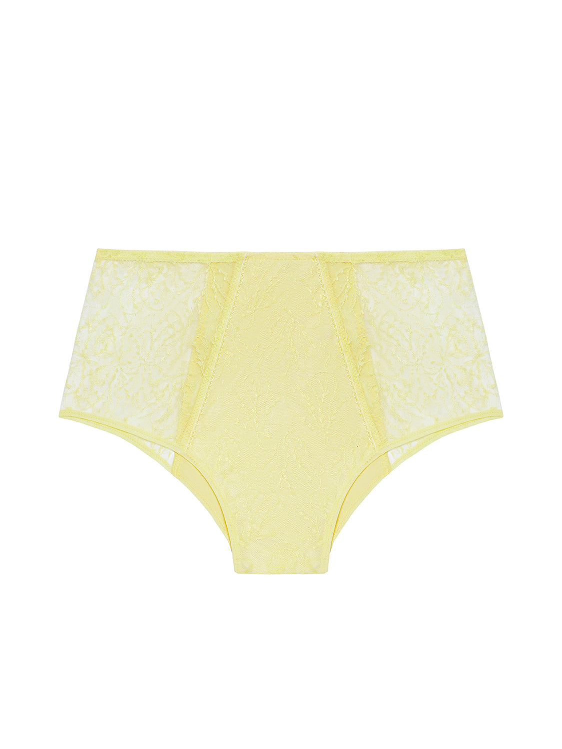 Culotte taille haute - Jaune Yuzu