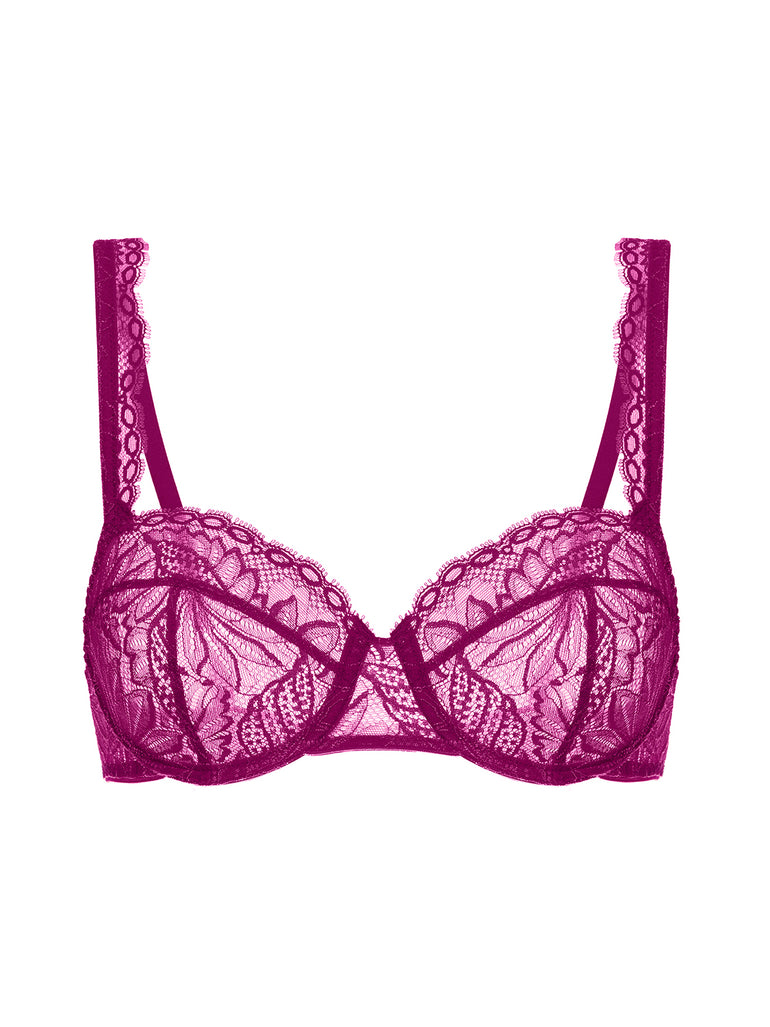 Soutien-gorge corbeille - Framboise