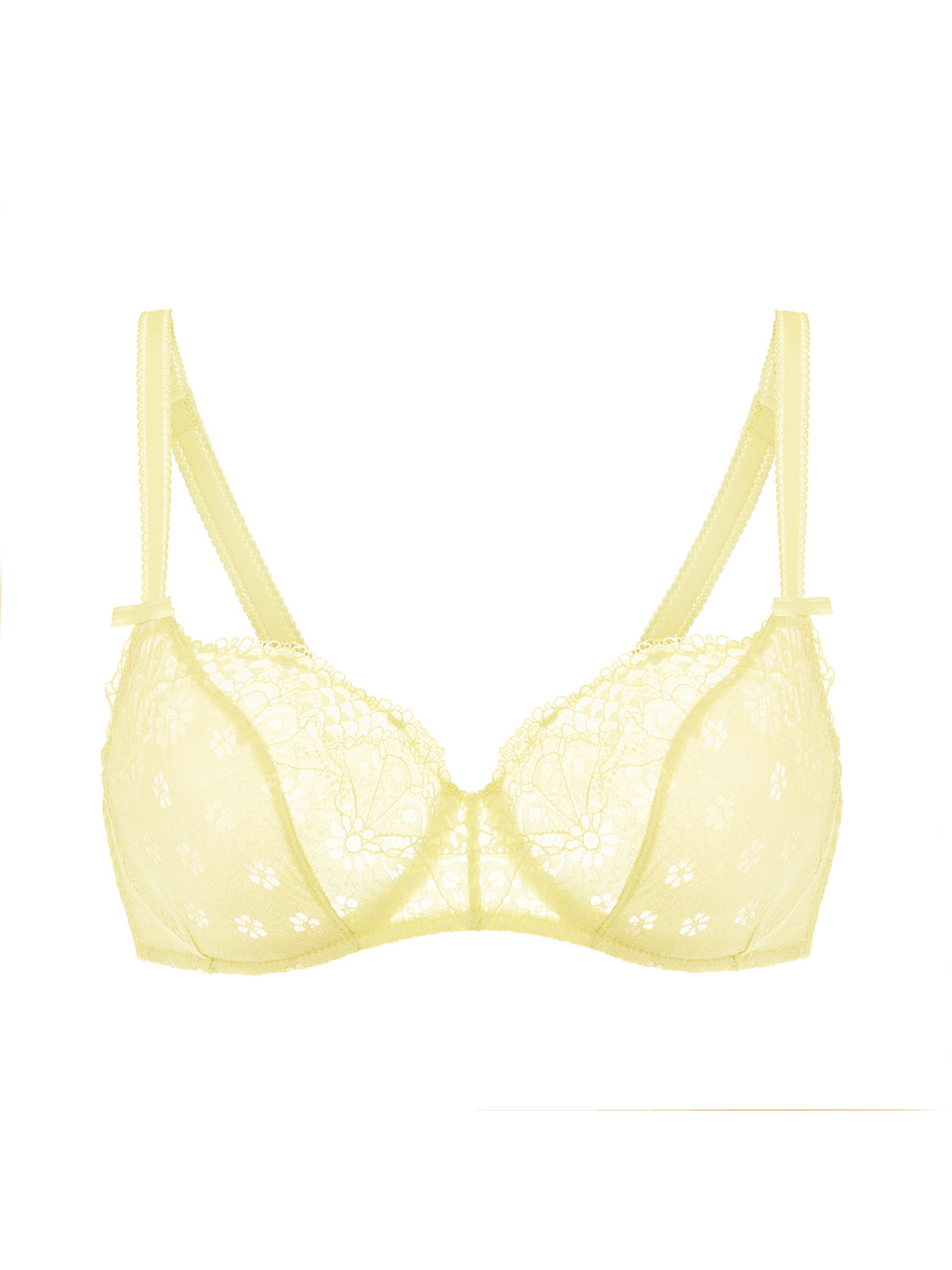 Soutien-gorge armatures  - Jaune Yuzu