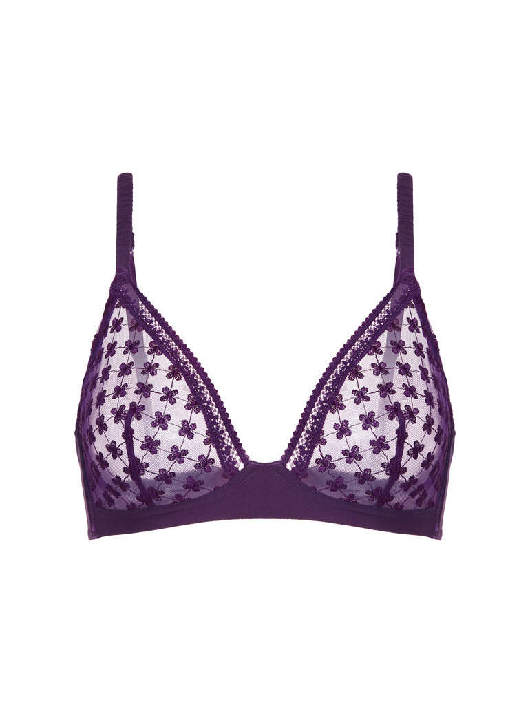 Soutien-gorge triangle sans-armatures - Violet Euphoria