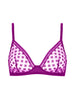 Soutien-gorge triangle sans-armatures - Bougainvillier