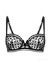 Soutien-gorge corbeille - Noir