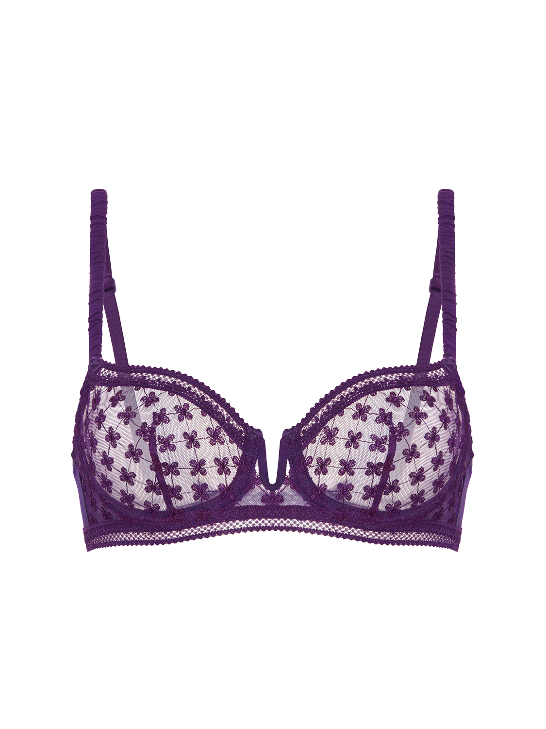 Soutien-gorge corbeille - Violet Euphoria