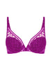 Soutien-gorge push-up triangle - Bougainvillier