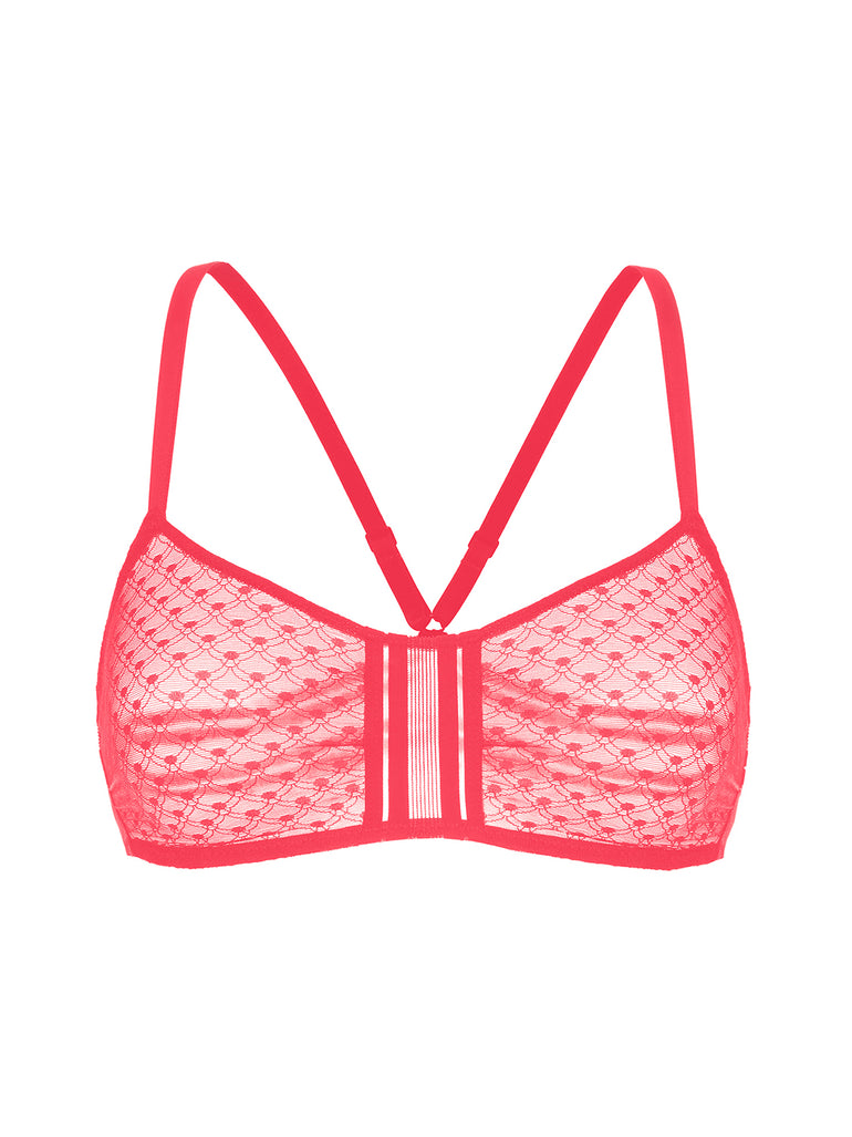 Soutien-gorge triangle sans-armatures - Papaye