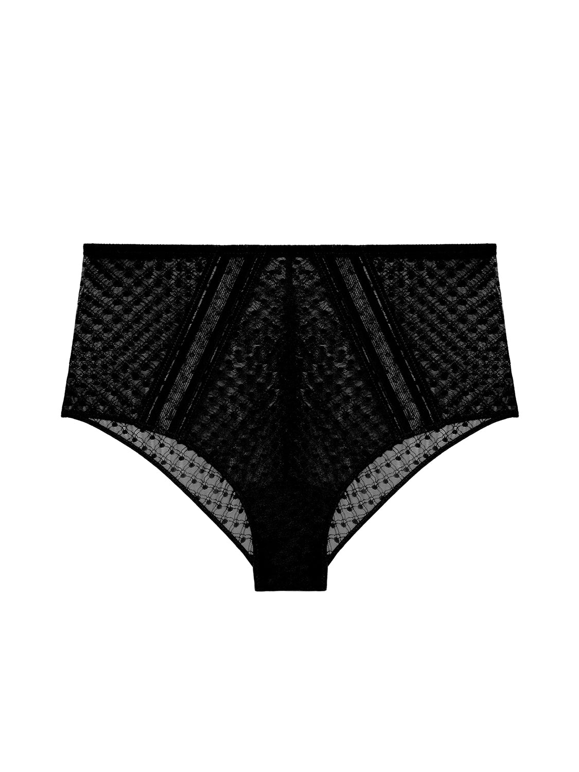 Culotte taille haute - Noir