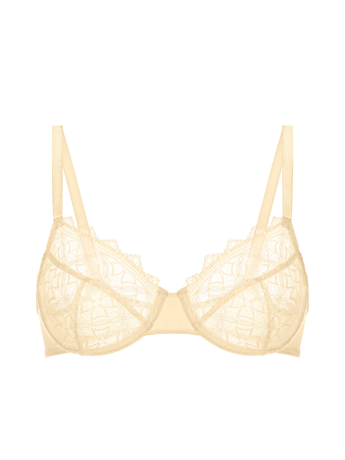 Soutien-gorge avec armatures classique - Vanille