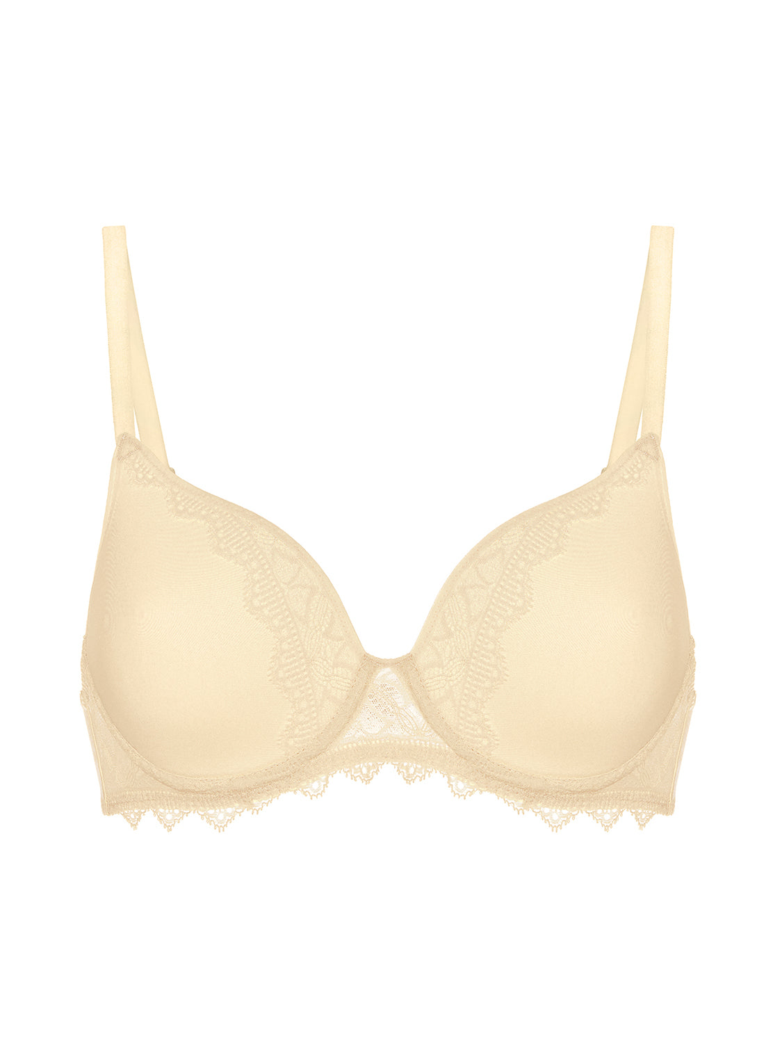 Soutien-gorge spacer décolleté plongeant - Vanille