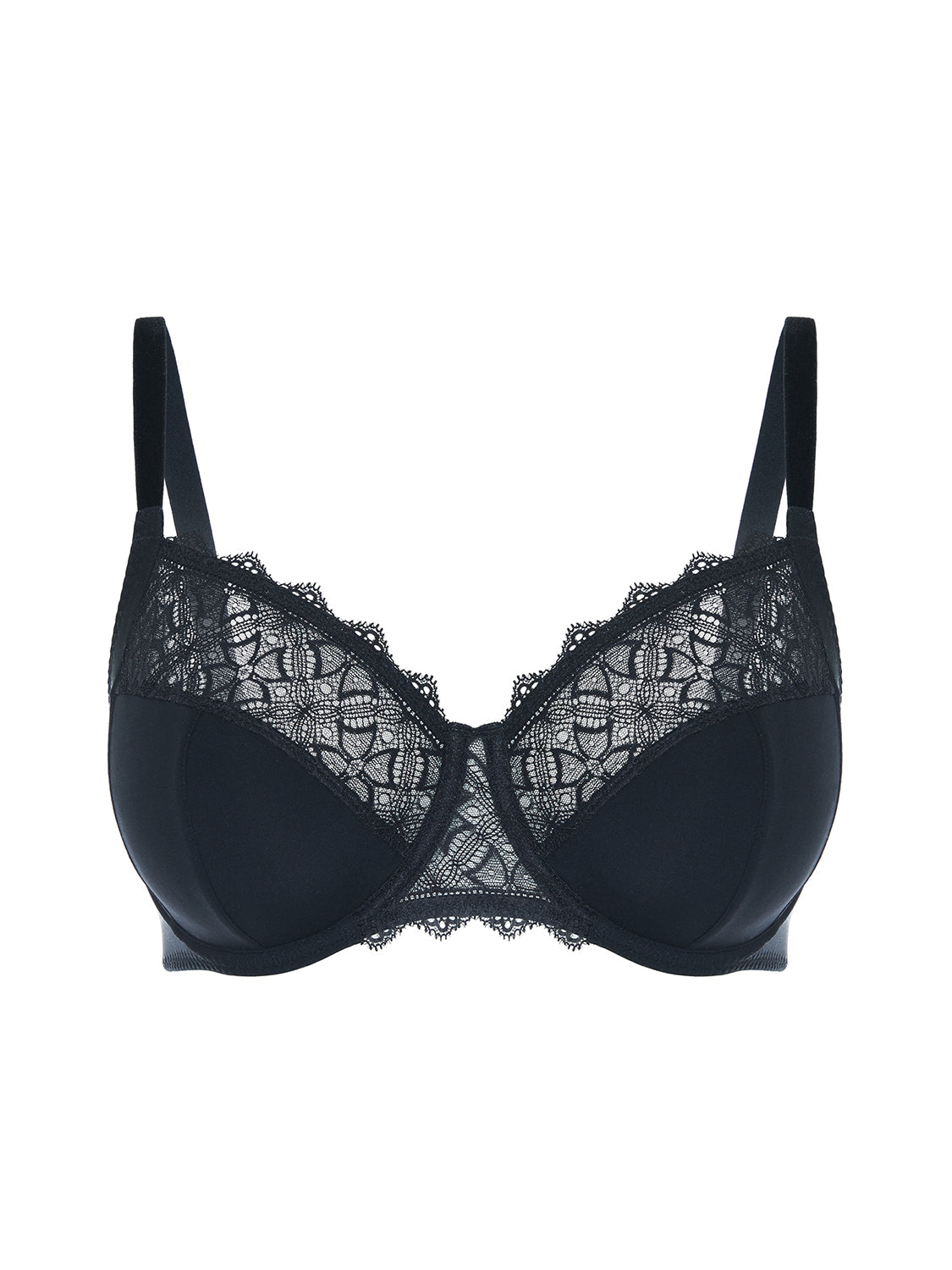 Soutien-gorge avec armatures emboitant - Noir