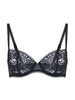 Soutien-gorge corbeille - Noir