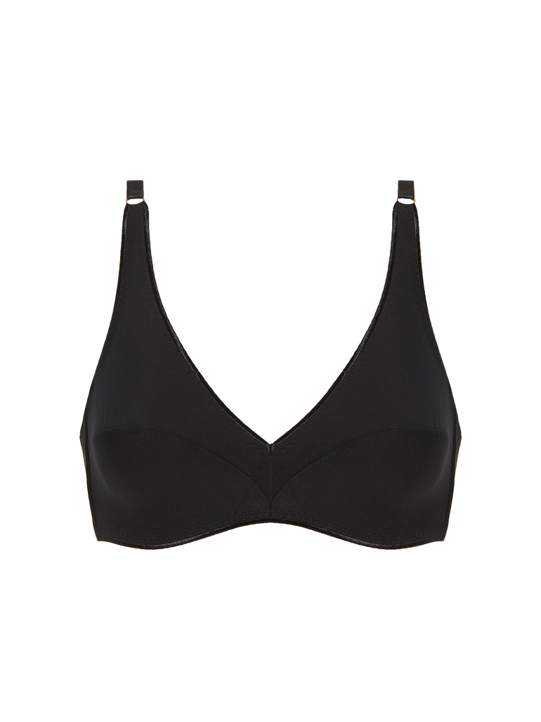 Soutien-gorge triangle sans-armatures - Noir