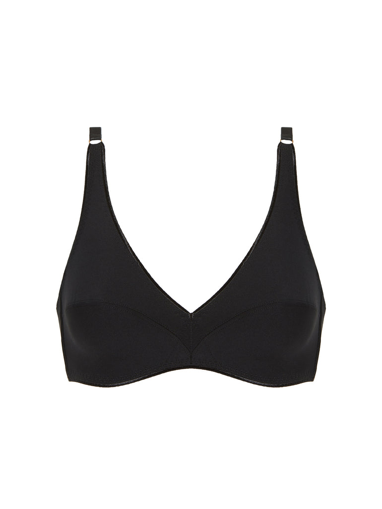 Soutien-gorge triangle sans-armatures - Noir