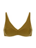 Soutien-gorge triangle sans-armatures - Bronze