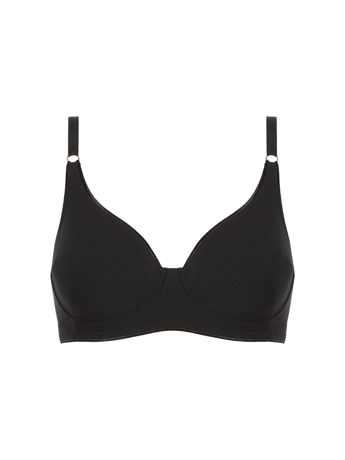 Soutien-gorge avec armatures décolleté - Noir