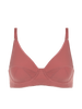 Soutien-gorge avec armatures décolleté - Litchi