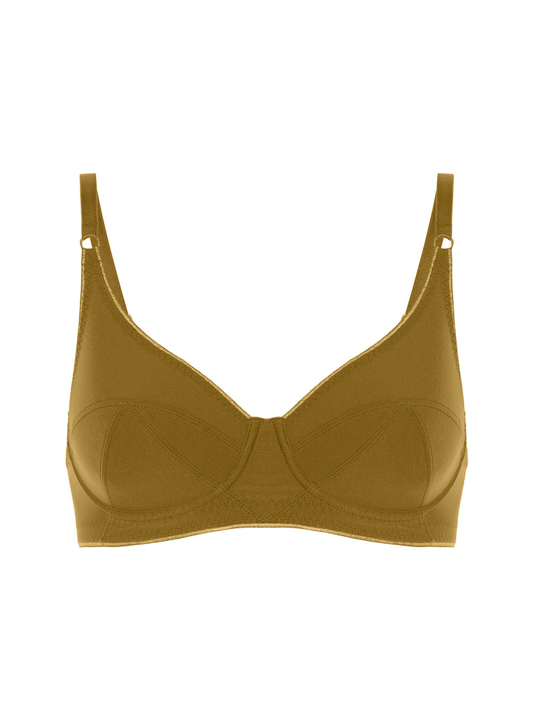 Soutien-gorge avec armatures décolleté - Bronze