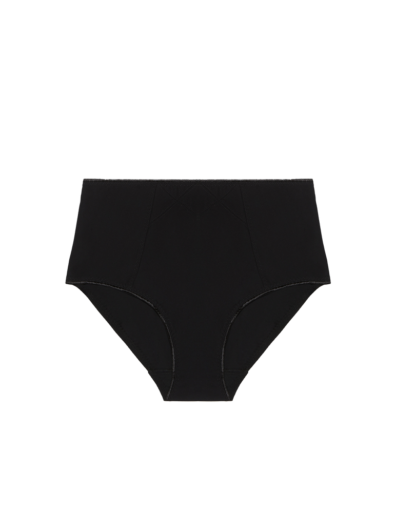 Culotte taille haute - Noir