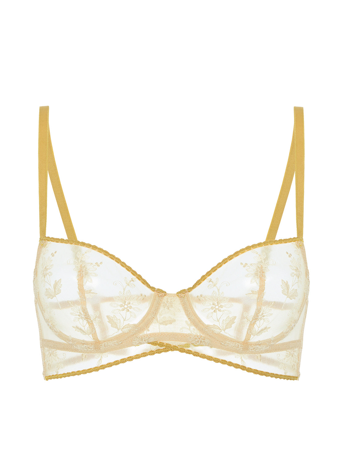 Soutien-gorge corbeille - Gingembre