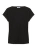 Top manches courtes - Noir