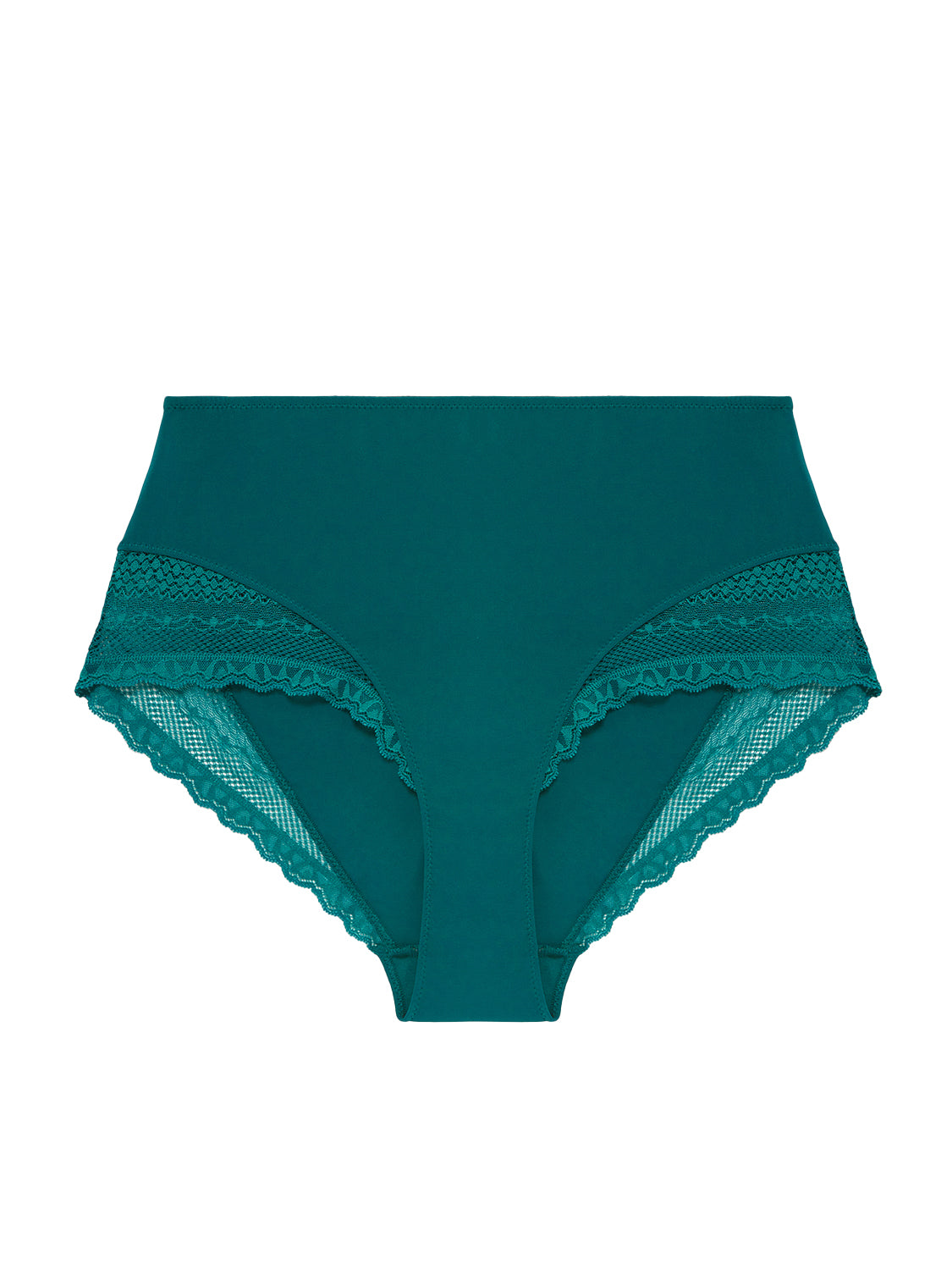 Culotte taille haute - Bleu Pavo