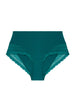 Culotte taille haute - Bleu Pavo