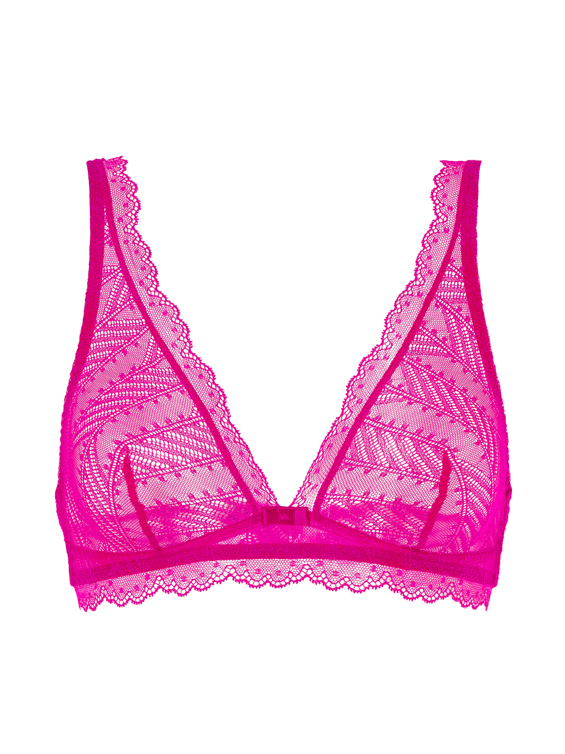 Soutien-gorge triangle sans-armatures - Rose Hibiscus