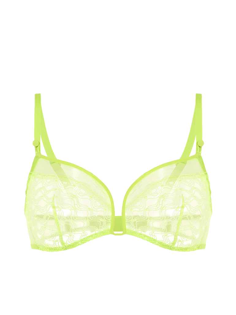 Soutien-gorge triangle sans-armatures - Lime