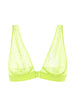 Soutien-gorge triangle avec armatures - Lime