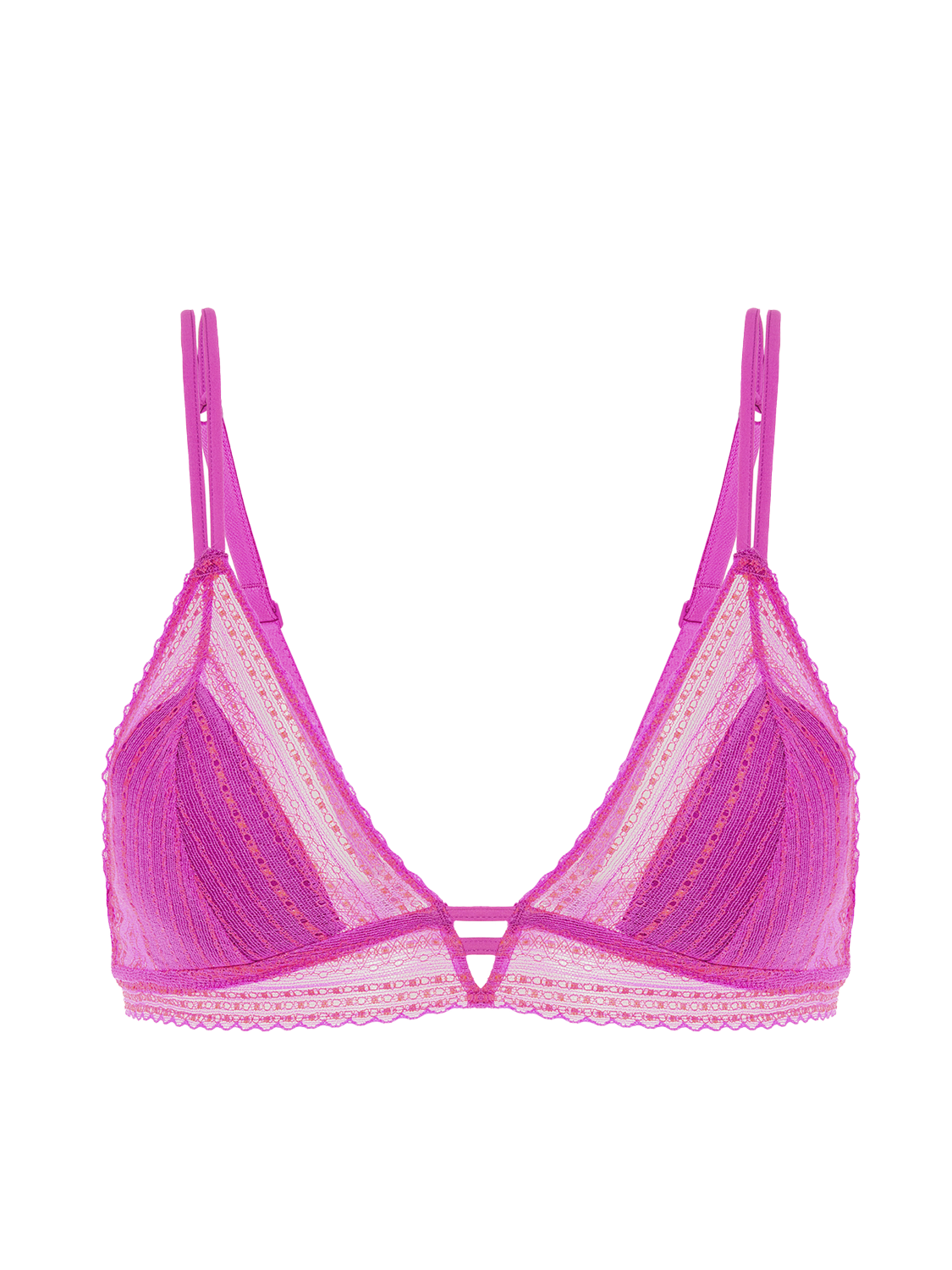 Soutien-gorge triangle sans-armatures - Energy Pink