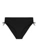 Culotte de bain taille haute - Noir