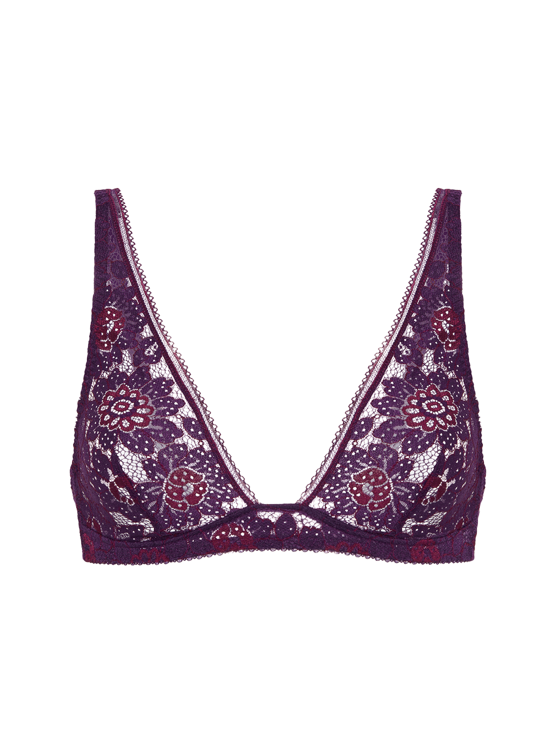 Soutien-gorge triangle sans-armatures - Violet Euphoria