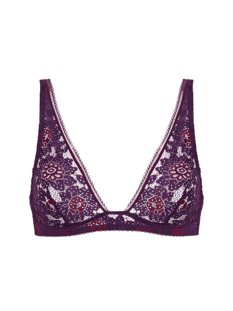 Soutien-gorge triangle sans-armatures - Violet Euphoria