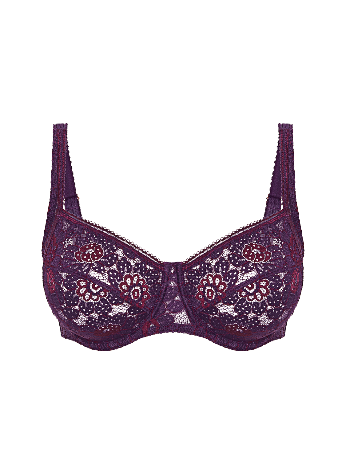 Soutien-gorge avec armature décolleté carré - Violet Euphoria