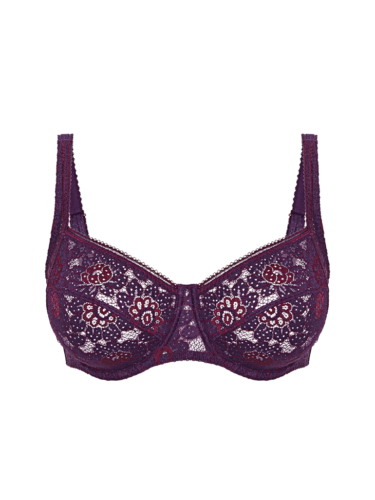 Soutien-gorge avec armature décolleté carré - Violet Euphoria