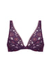 Soutien-gorge triangle avec armatures - Violet Euphoria
